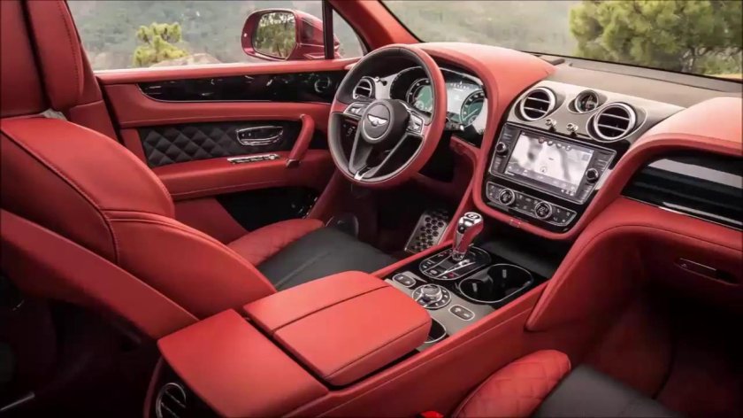 Bentley Bentayga салон