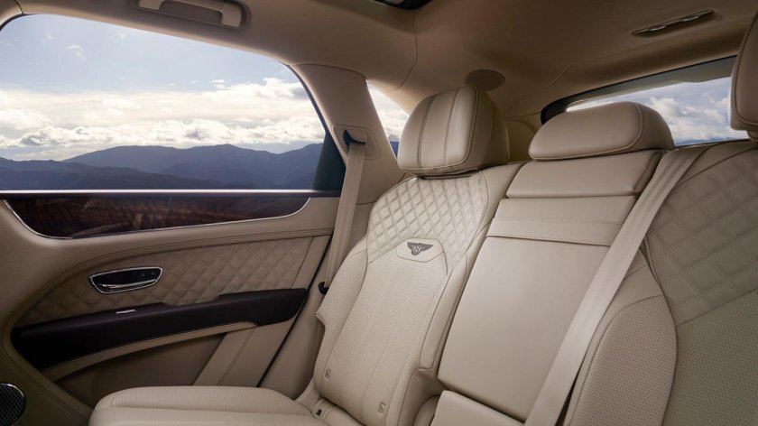Bentley Bentayga 2021 салон