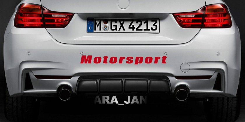 Диффузор BMW f36