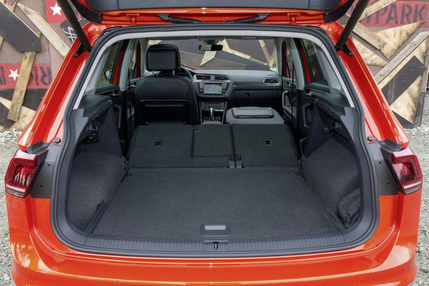 Volkswagen Tiguan 2017 багажник