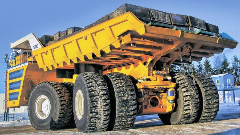 Самый большой в мире белаз