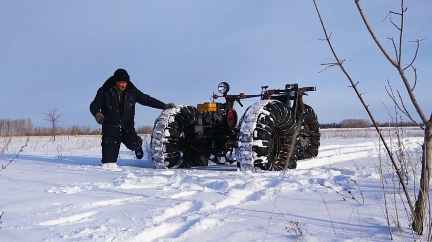 Мотоблок для рыбалки