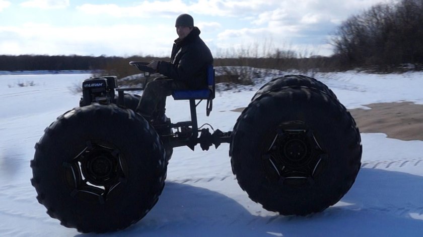 Каракат вездеход переломка