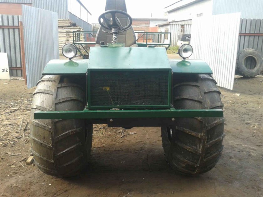 Вездеход на шинах низкого давления