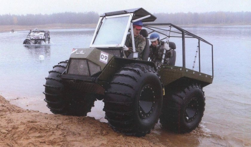 Вездеход Барс переломка