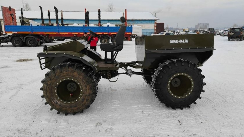 Снегоболотоход Байкал 4х4