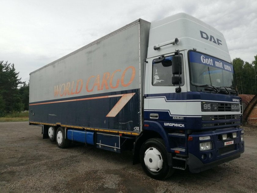 Даф 95 XF грузовик Старая модель