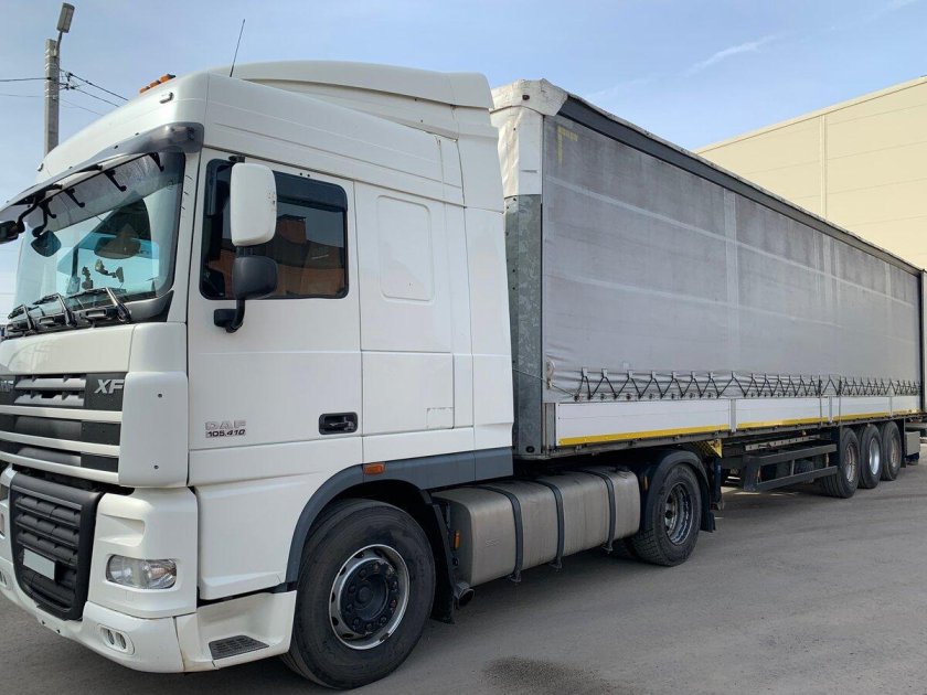 DAF XF 105 сцепка