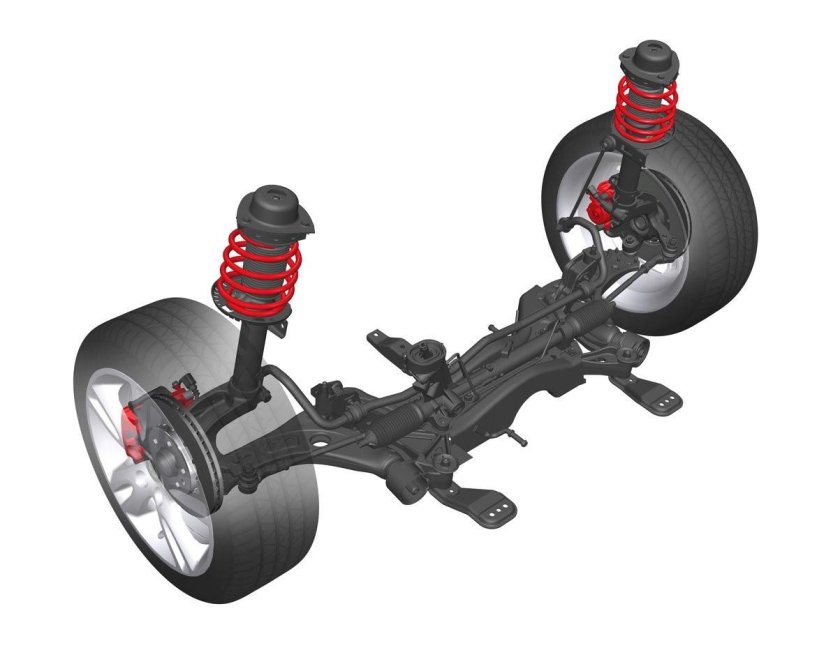 Передняя подвеска Шкода Фабия 1