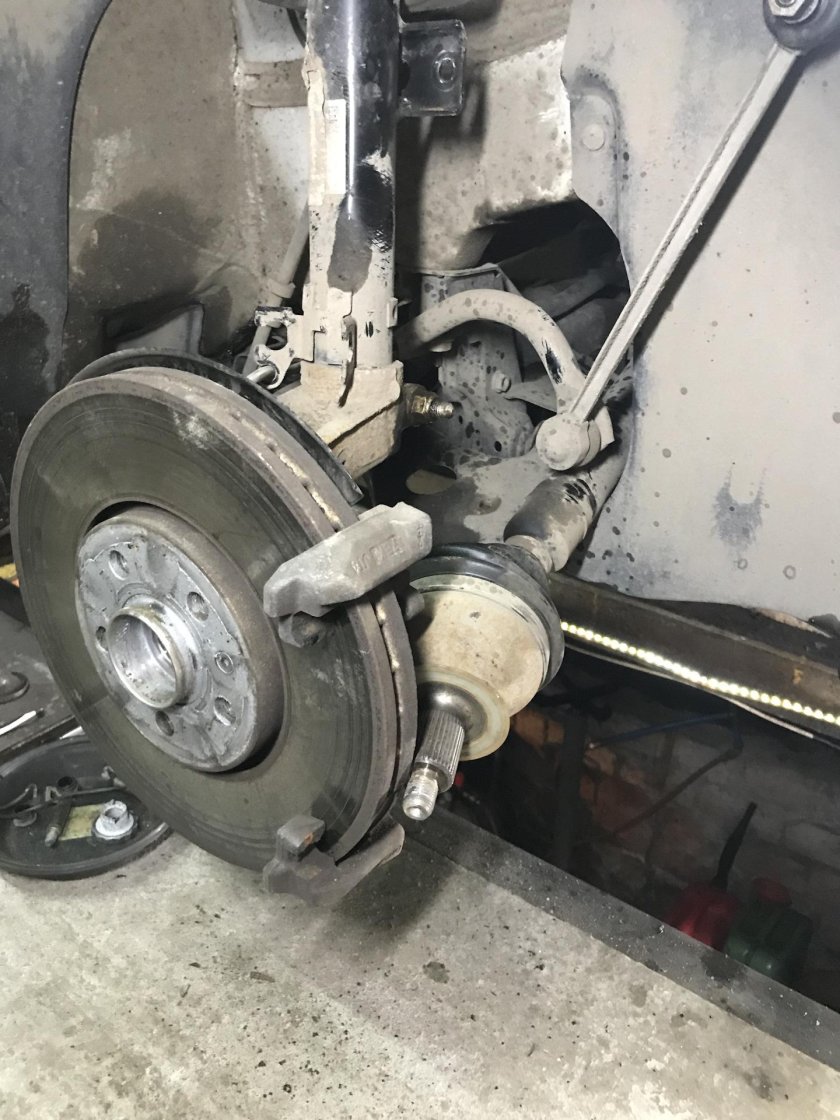 Передняя подвеска Skoda Rapid