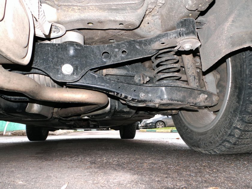 Шкода Рапид 2 задняя подвеска