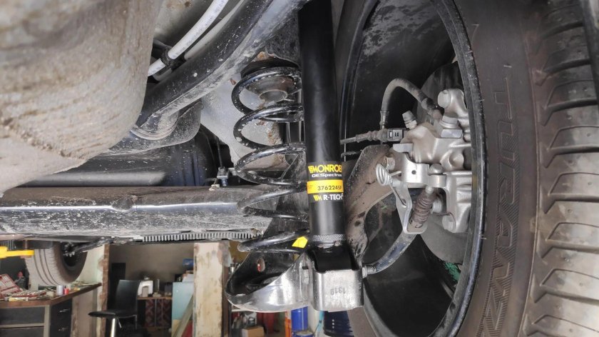 Задняя подвеска Шкода Рапид