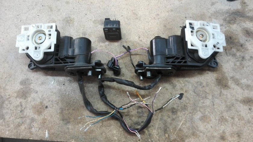 Электропривод складывания зеркал Хонда Цивик 4д