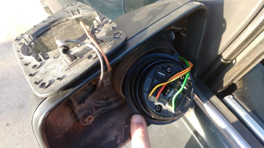 Электропривод зеркала Джампер