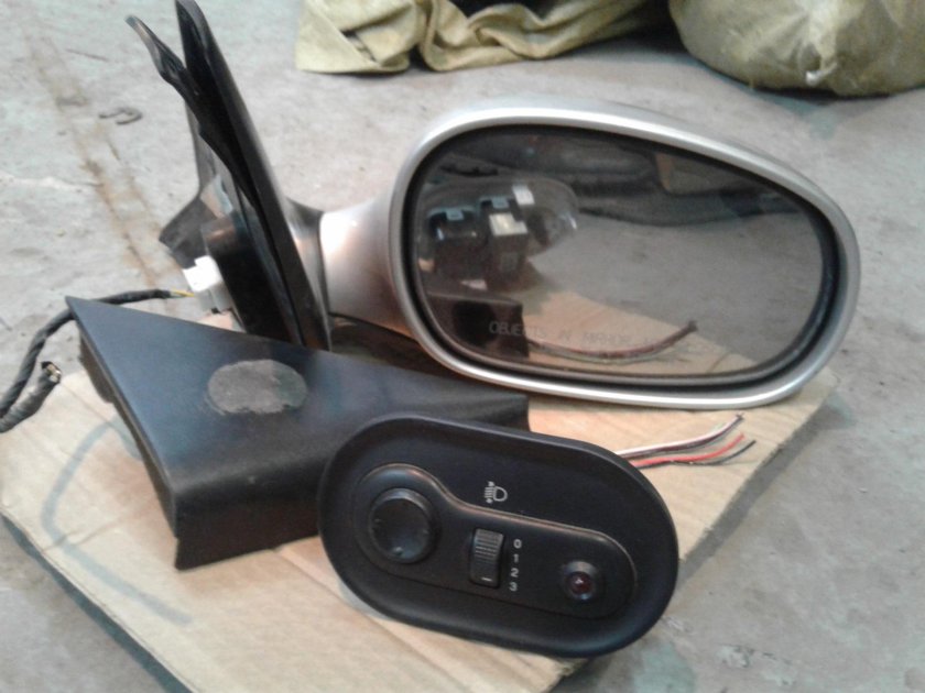 Зеркало с подогревом шевроле ланос