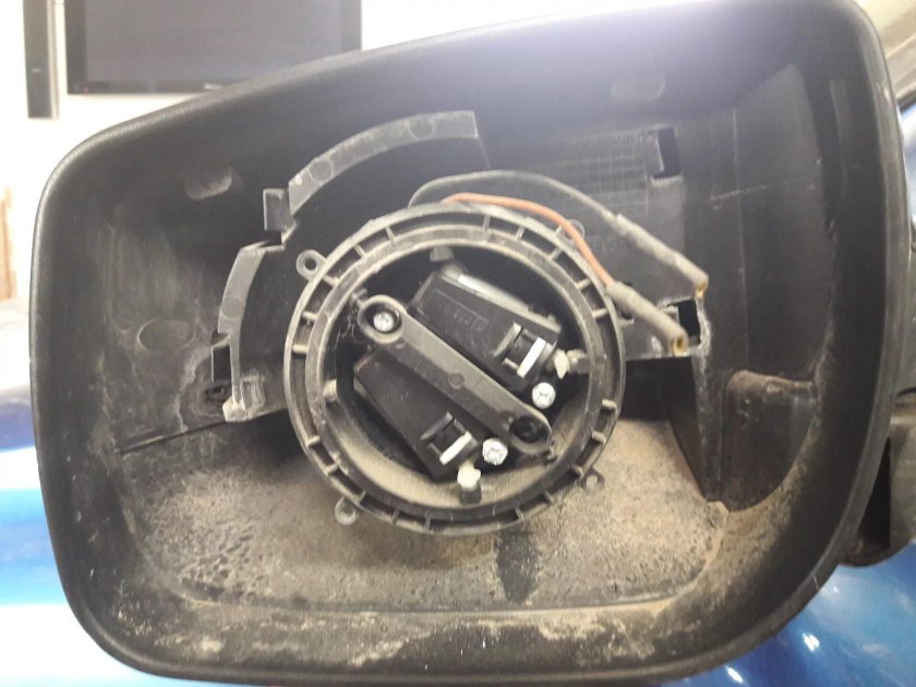 Тросовый привод зеркал Каина