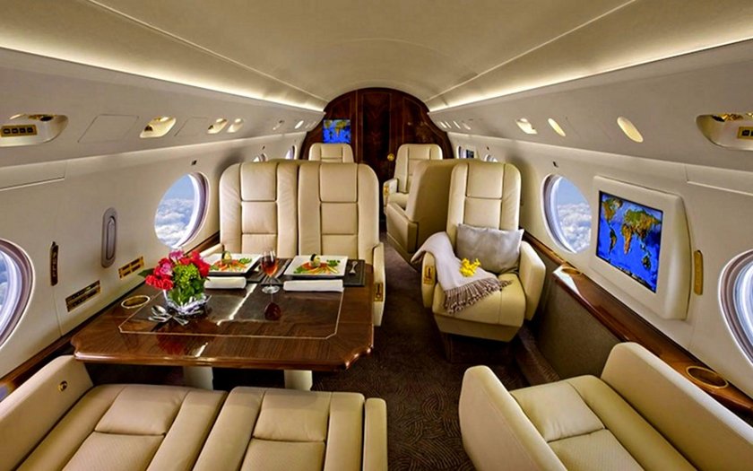 Самолет Гольфстрим или Фалькон