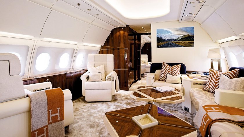 Самолет Абрамовича 767