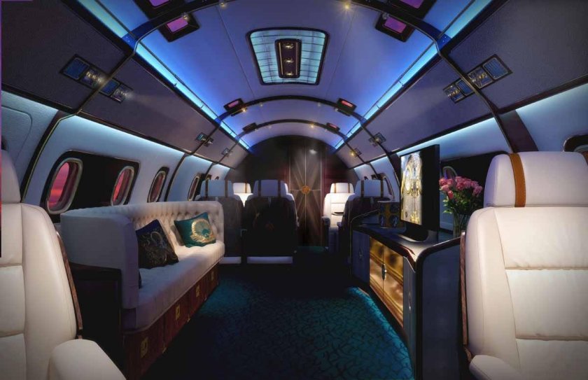 Embraer Lineage 1000e салон
