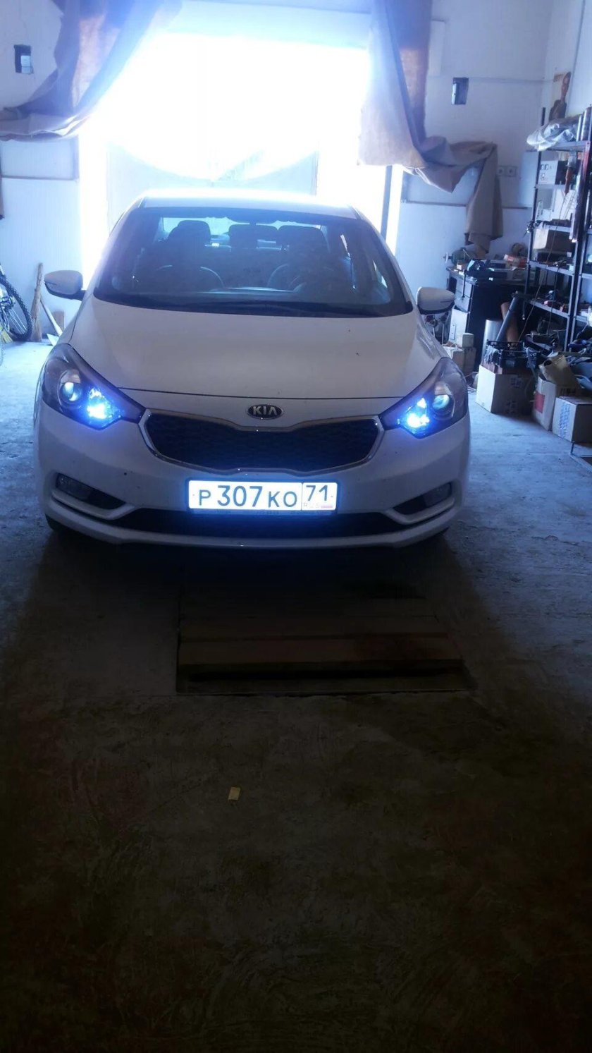 Габаритные лампочки на Киа Церато 3