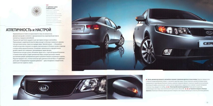 Колесная база Киа Церато 2