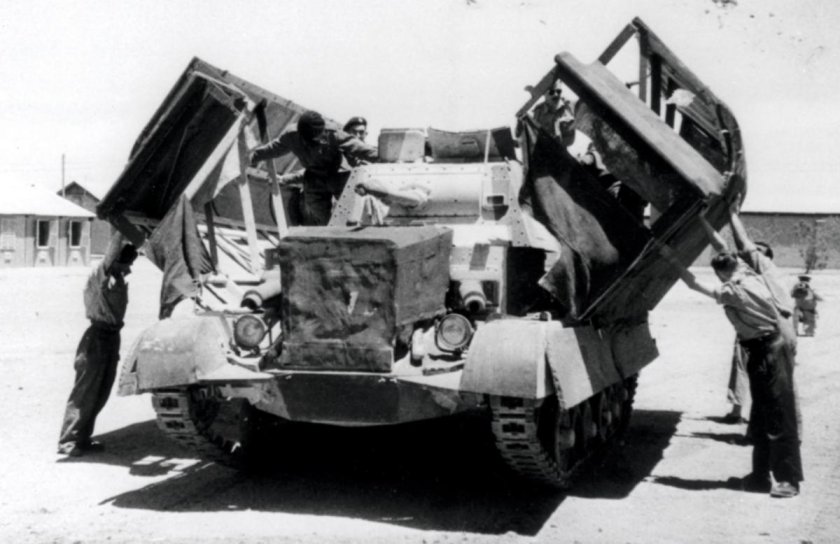 Танк замаскированный под грузовик