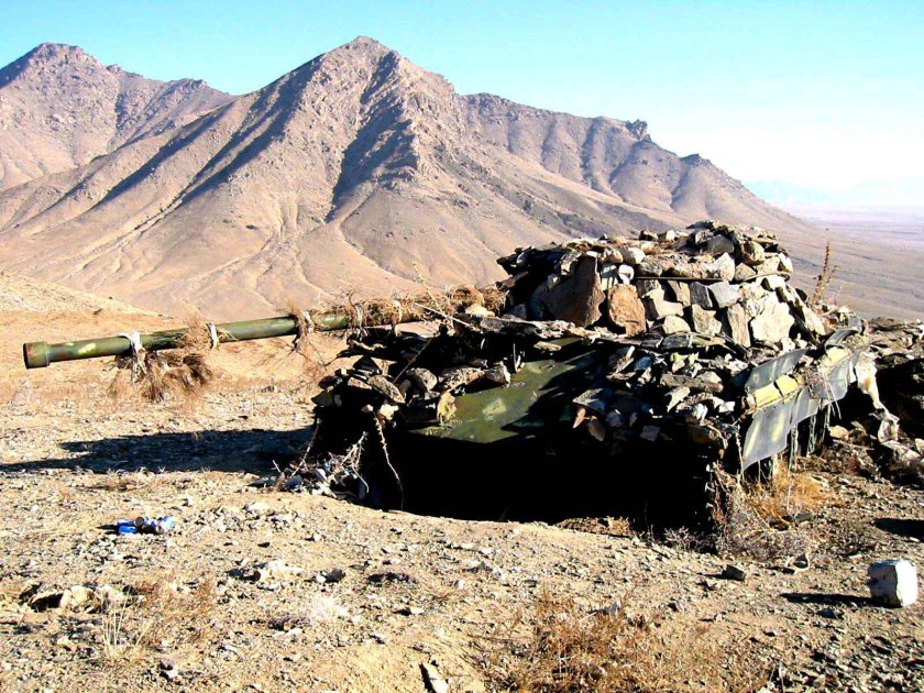 Т-55 В Афганистане