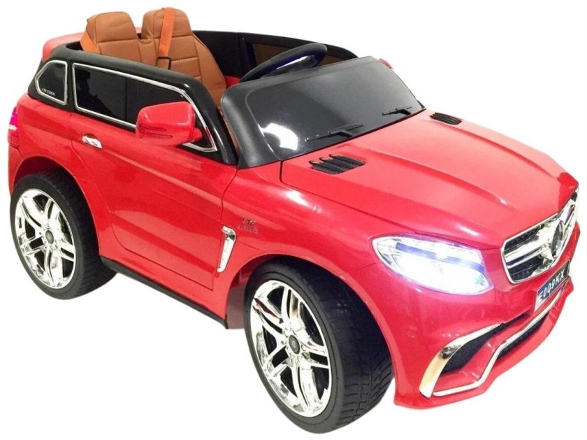 Электромобиль Мерседес красный