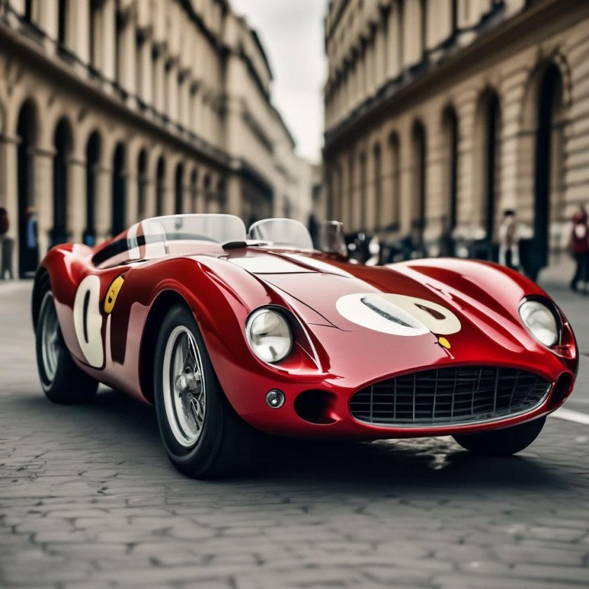 Автомобиль ferrari