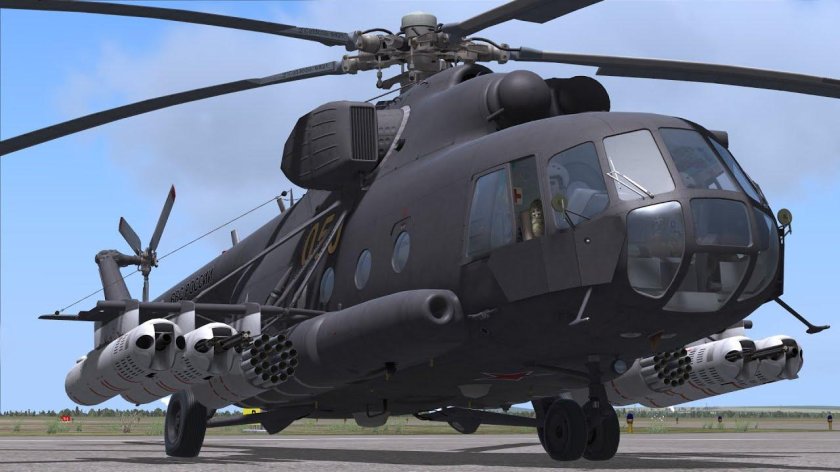 Ми-8 вертолёт