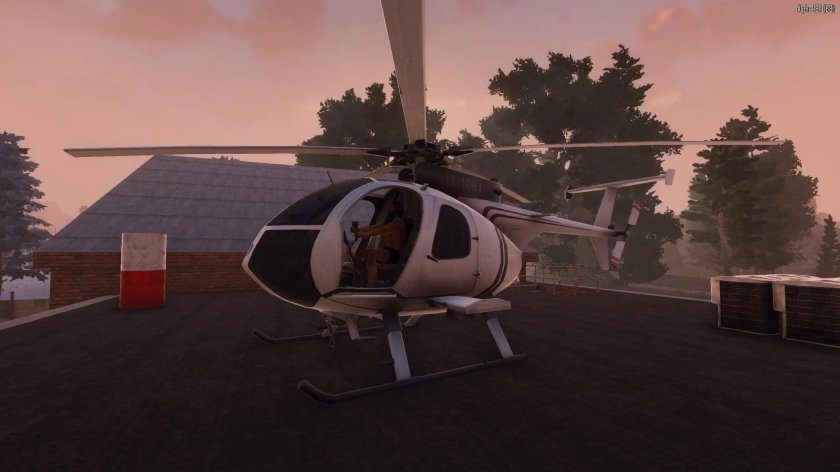 MD 500 вертолет