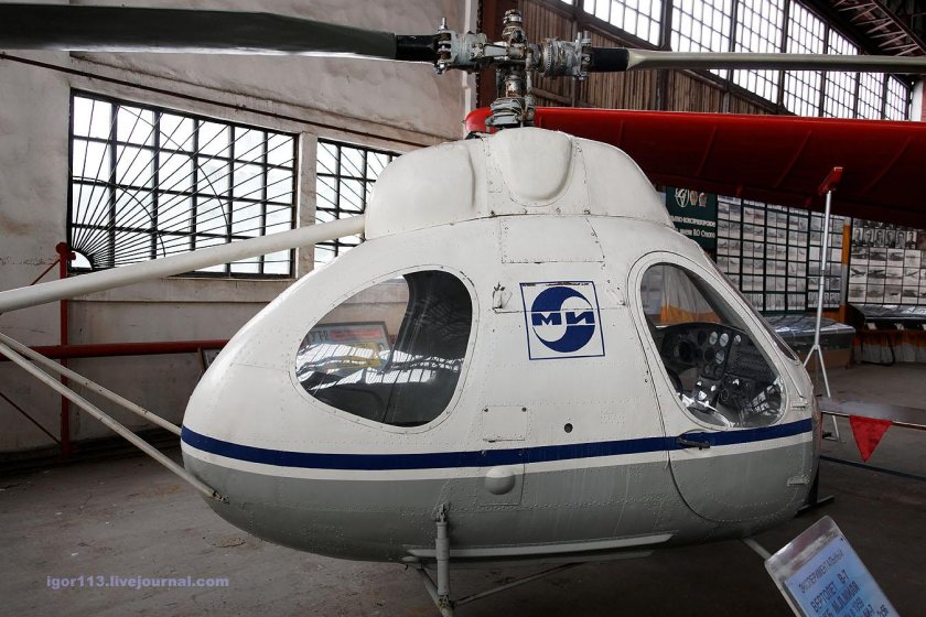 Легкий вертолёт в-7 (ОКБ миля)