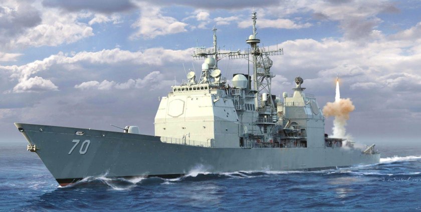 Тикондерога крейсер вооружение