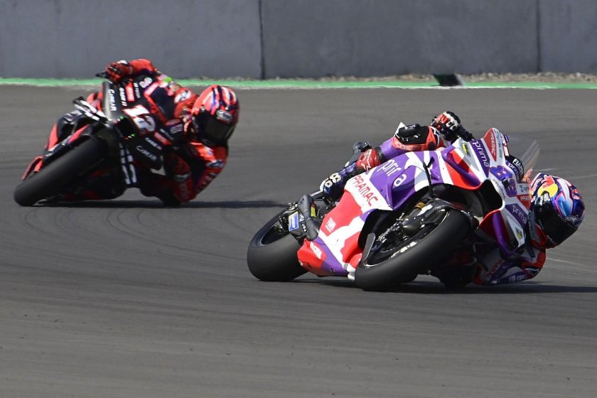 Мотоцикл Хорхе Мартина