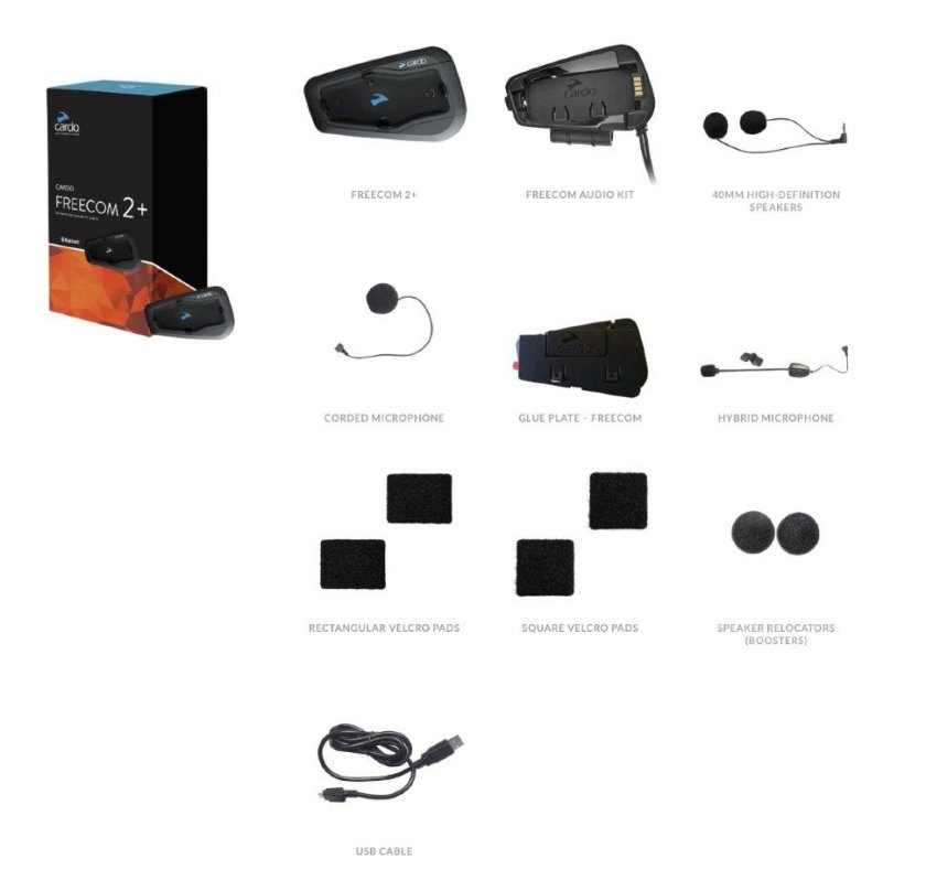 Мотогарнитура Cardo Scala Rider Freecom 2+