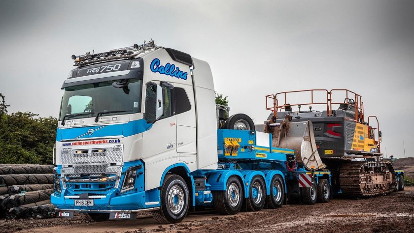 Volvo fh16 750 8x4