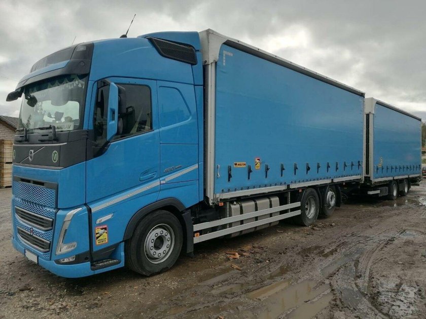 Volvo fh 120 кубов