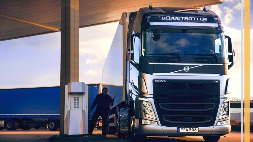 Грузовик Volvo fh16