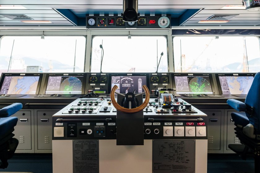 Кабина капитана корабля