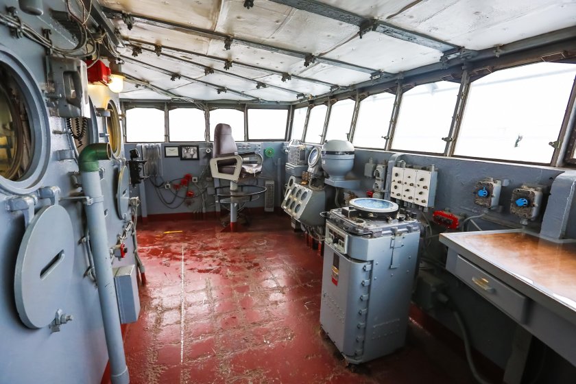 Крейсер Аврора Капитанский мостик