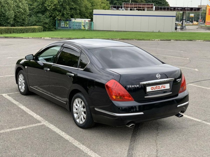 Nissan Teana 2007 черная