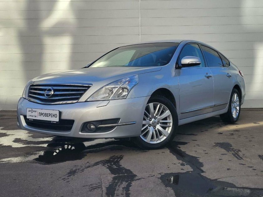 Ниссан Теана серебристая 2008