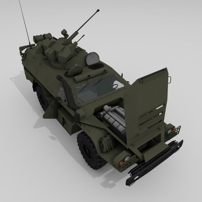 Бронеавтомобиль выстрел