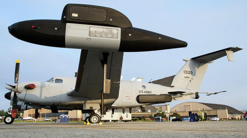 Beech rc-12x guardrail