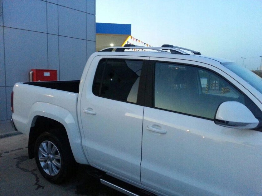 Рейлинги на Фольксваген Амарок