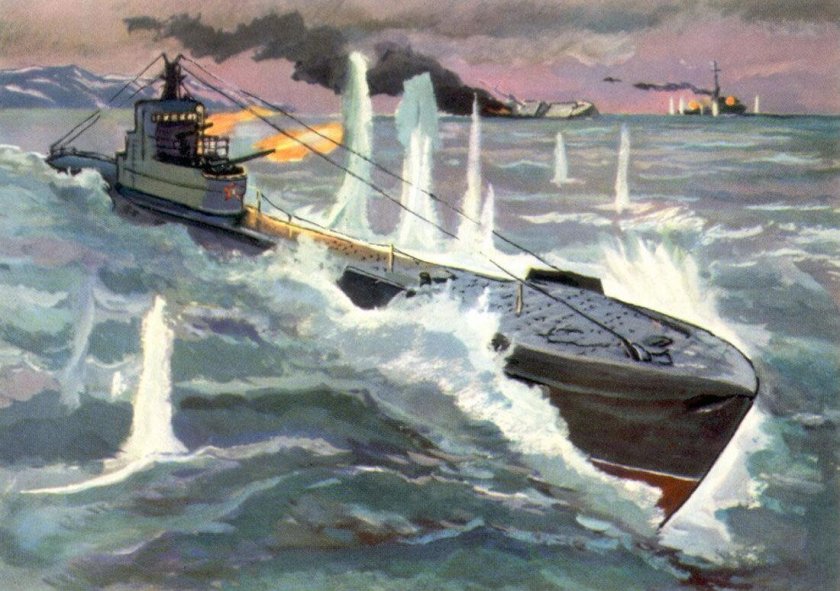 Подводная лодка Северного флота ВОВ