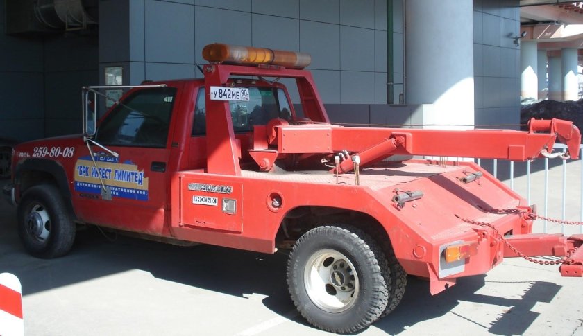 Шевроле Сильверадо эвакуатор