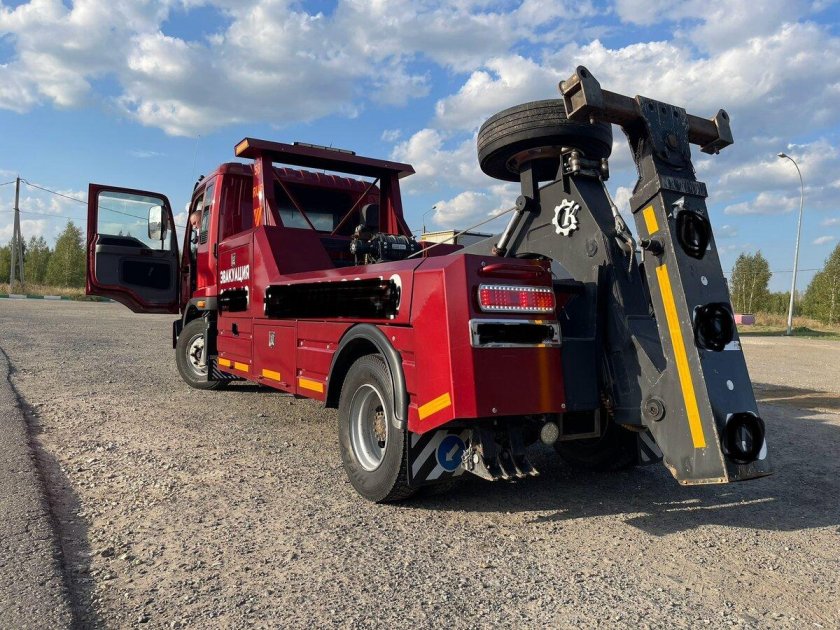 Эвакуатор частичной погрузки iveco daily