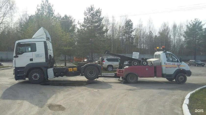 Эвакуатор Валдай с частичной погрузкой