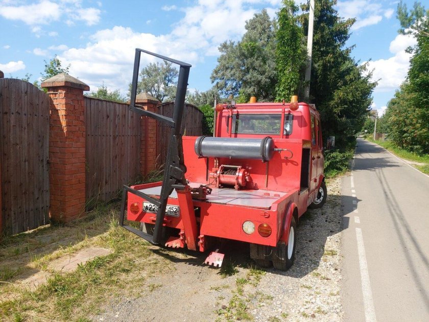 А24 эвакуатор частичной погрузки